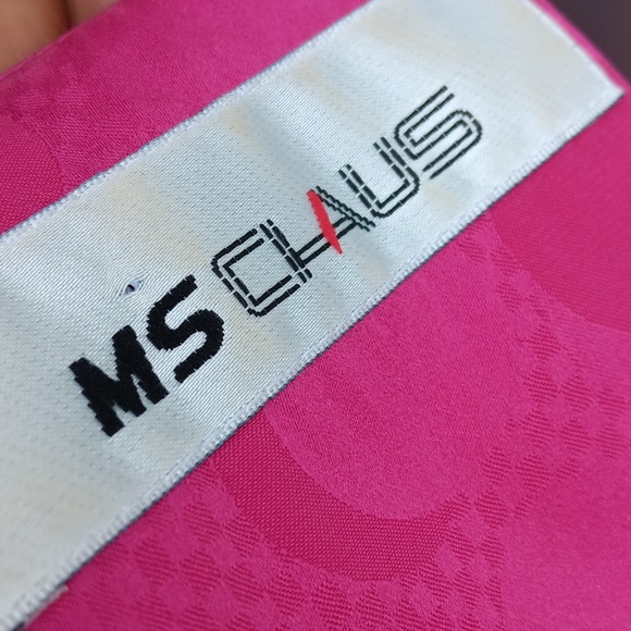 MS CHAUS VINTAGE 10 BUTTON PINK BUBBLE DRESS (HONG KONG) - Picture 17 of 17